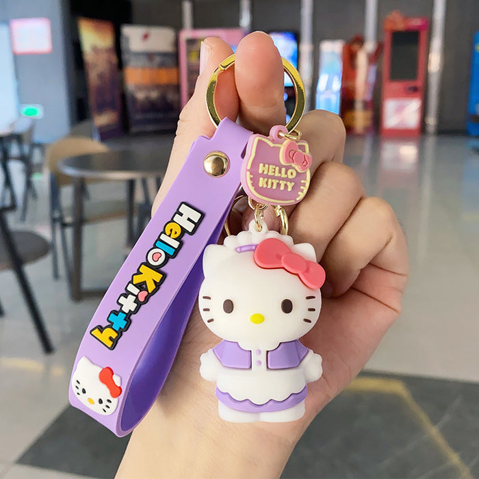 Wholesale PVC Cartoon Doll Keychain JDC-KC-NLu012