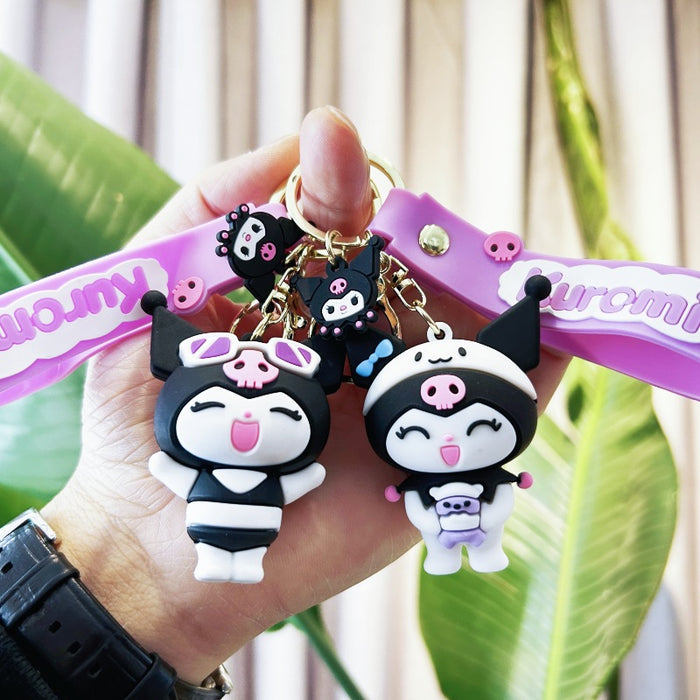 Wholesale PVC Cartoon Doll Keychain JDC-KC-WuYi045