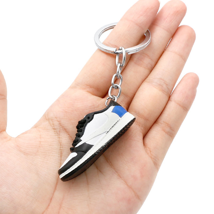 Wholesale PVC Basketball Shoe Model Keychain JDC-KC-QLPing013