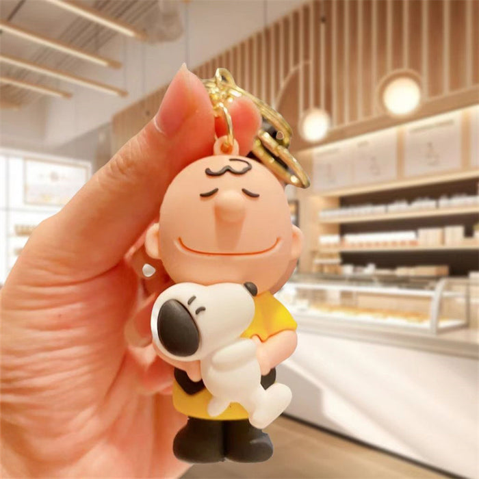 Wholesale PVC Cartoon Doll Keychain JDC-KC-BaoDou008