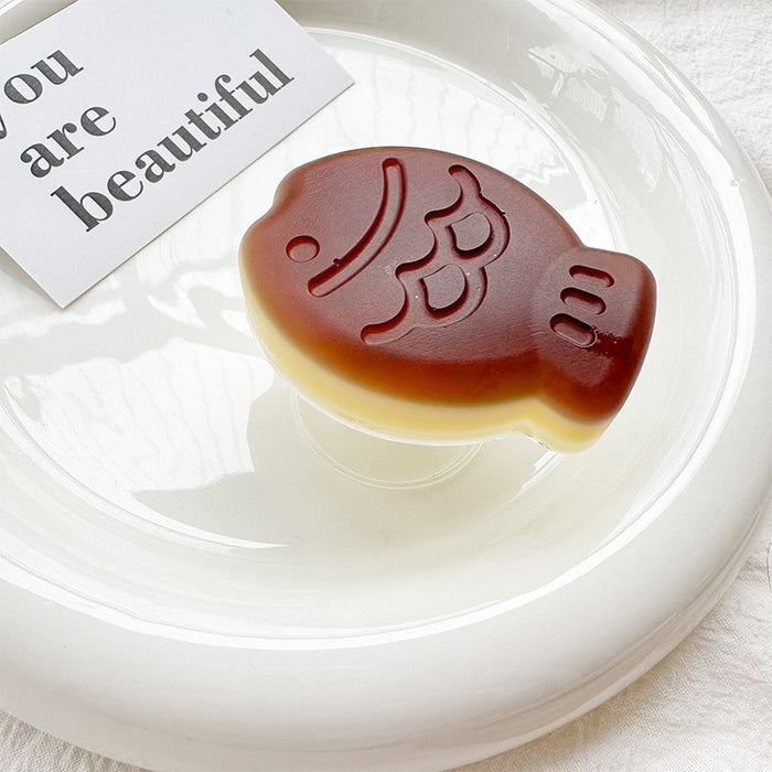 Wholesale Three-dimensional frosted fish mobile phone stand