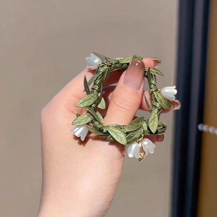 Wholesale Olive Leaf Hair Band Headband   Rubber Band Hair Rope Hair Accessories