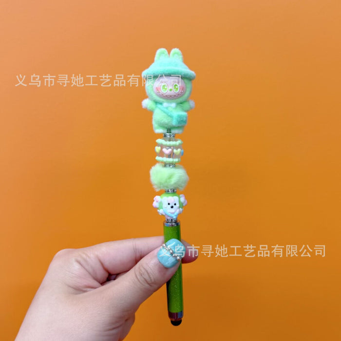 Wholesale DIY Cute Beaded Pen for Mobile Phones and Tablets Touch Screen Gel Ballpoint Pen