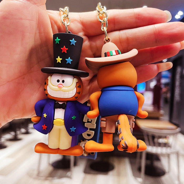 Wholesale PVC cute cartoon key chain (F) JDC-KC-JuJi012