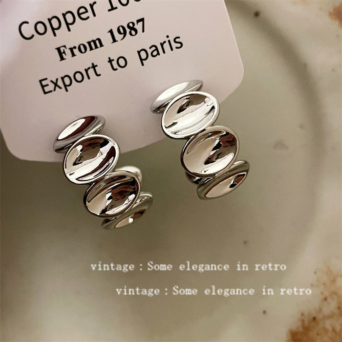 Wholesale  C- shaped Ear Ring Earrings Women's Earrings