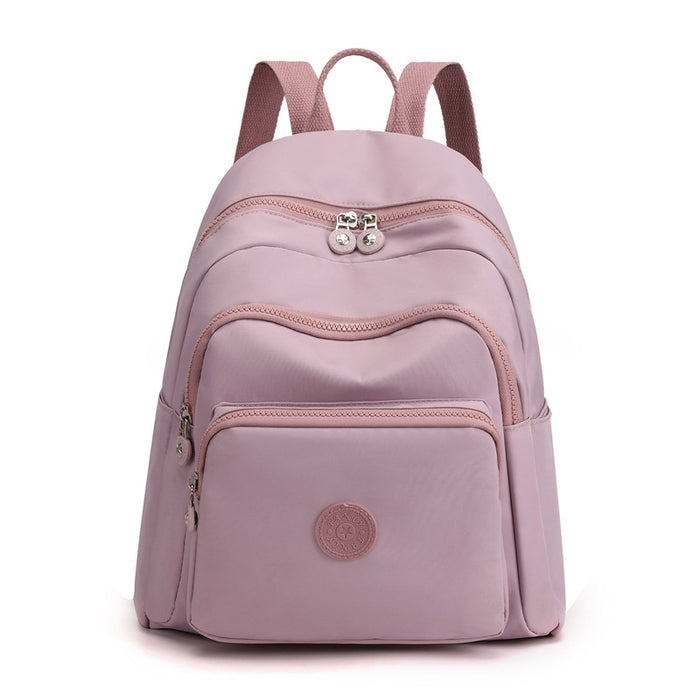 Wholesale Casual large capacity backpack for women fashion printed travel backpack nylon fabric commuter trendy backpack