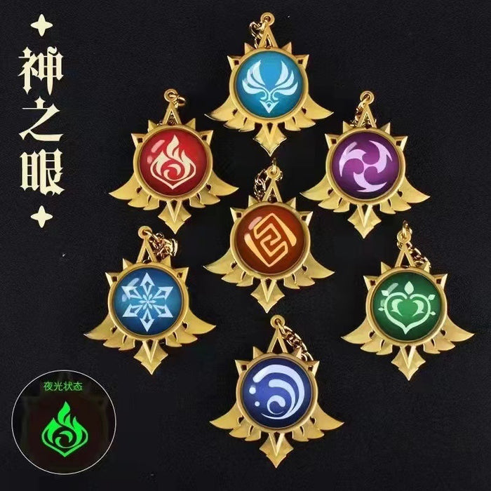 Wholesale Alloy cartoon keychain for gaming peripherals