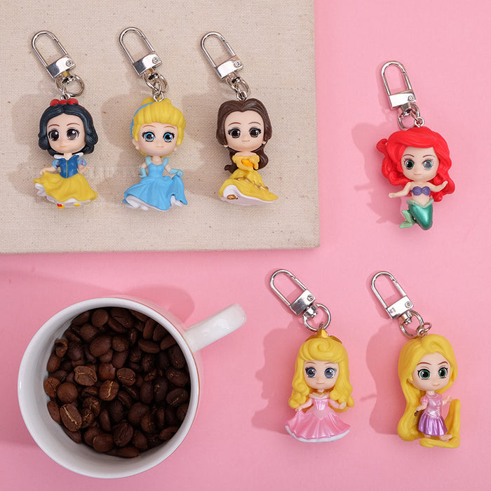 Wholesale Cartoon Doll Resin Keychain JDC-KC-QingMou004