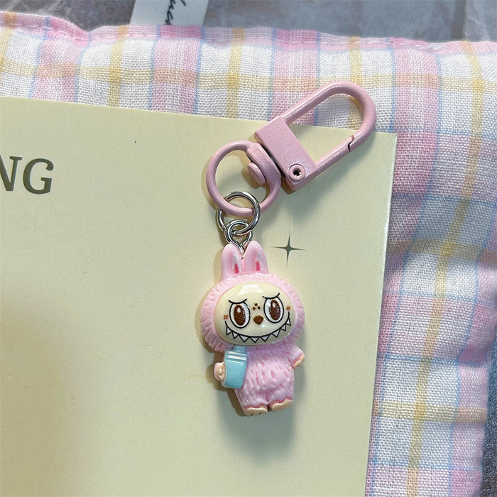 Wholesale Cute cartoon character-shaped colorful keychains