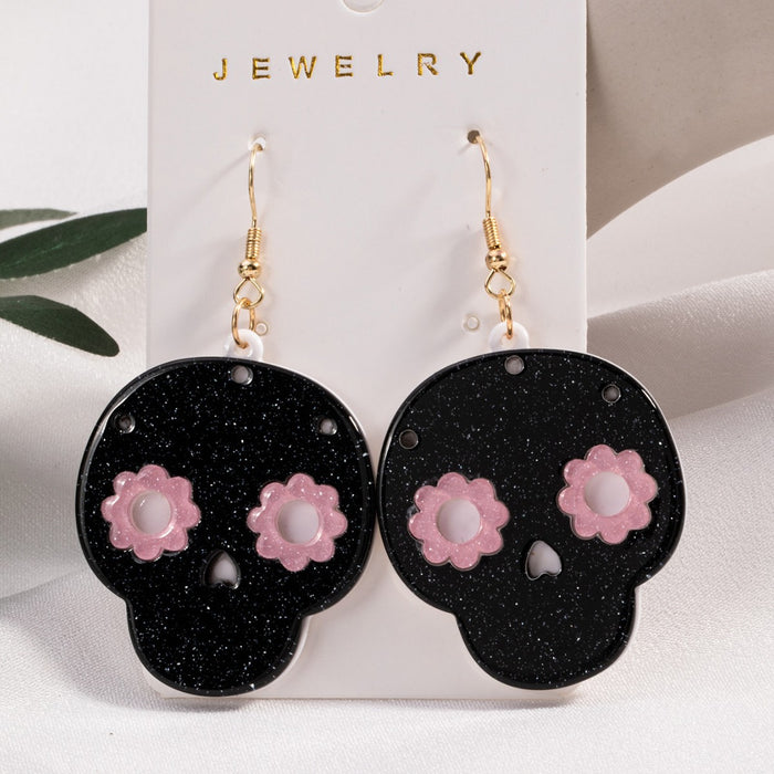 Wholesale  Earrings Collection Cute Cartoon Fun Ghost Pumpkin Skull Earrings