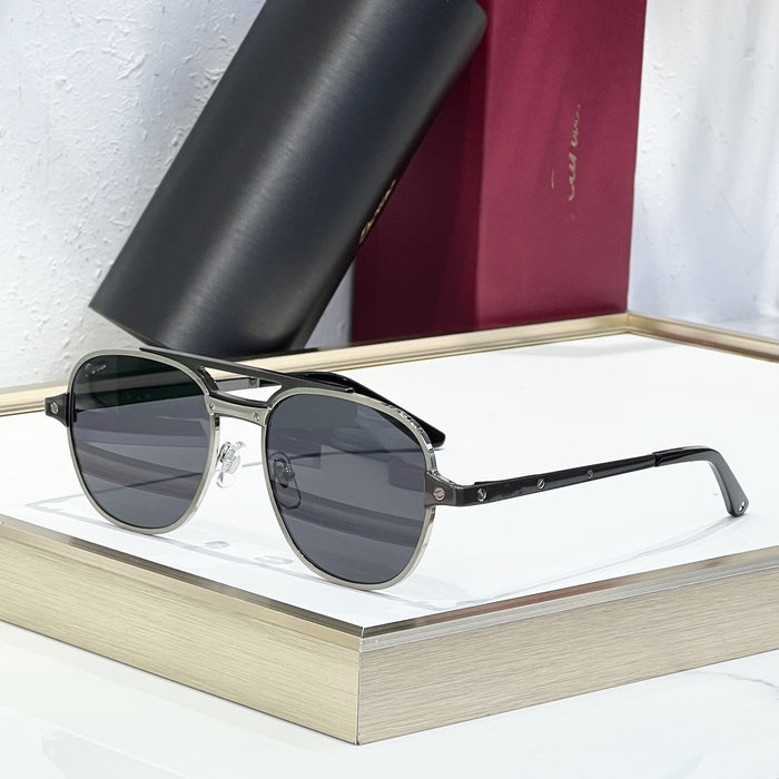 Wholesale Two tone splicing sunglasses, high-end and fashionable sunglasses