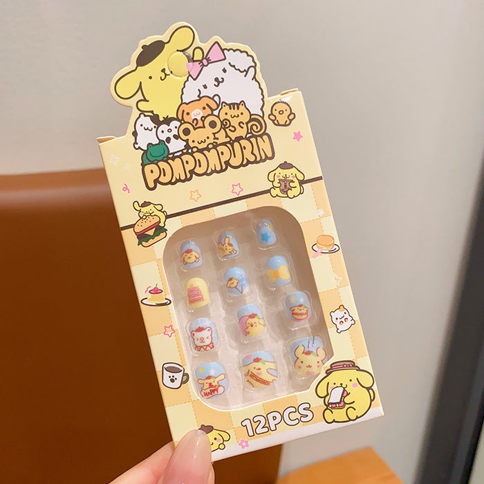 Wholesale Cute Cartoon Children's Plastic Nail Stickers JDC-NS-Hengy001