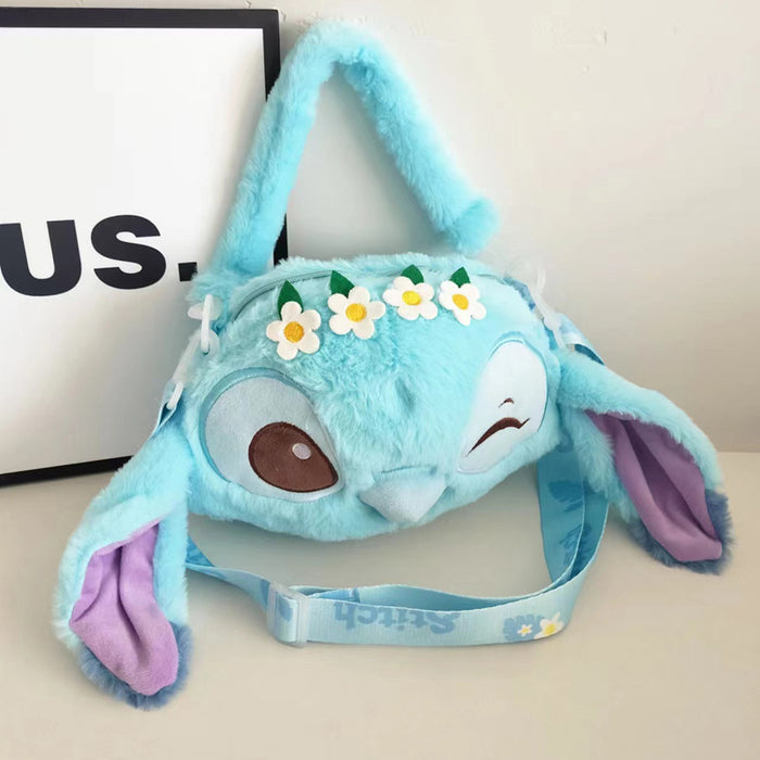 Wholesale Cartoon Women's Crossbody Bag Handbag Single Shoulder Bag Gift Machine Toys Soft Stuffed Dolls