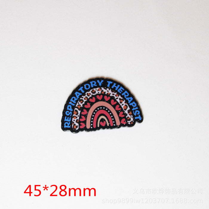 Wholesale Cartoon Organ Acrylic Pin DIY Patch Accessories JDC-FK-OuYie009