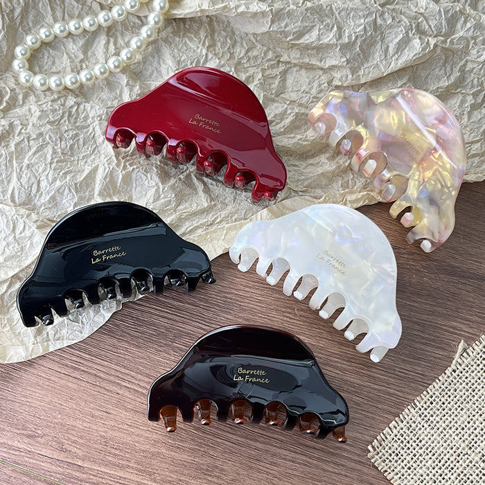 Wholesale Retro Acetic Acid Medium Hair Clip