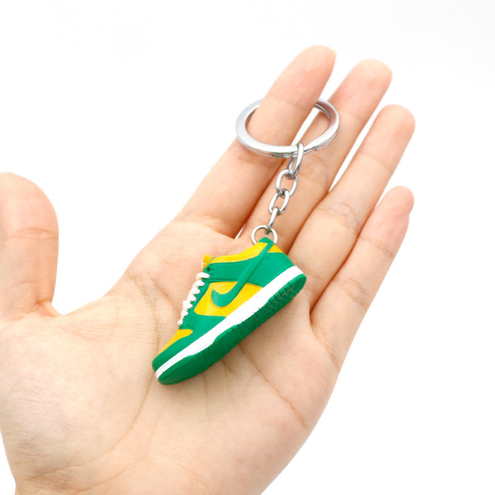 Wholesale PVC Basketball Shoe Model Keychain JDC-KC-QLPing016