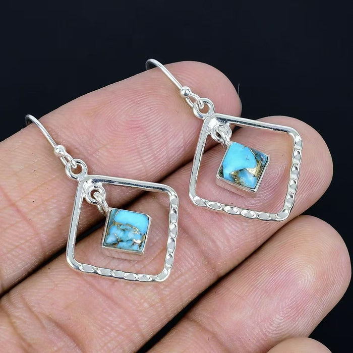 Wholesale Alloy Turquoise Creative Hollow-out Pendant