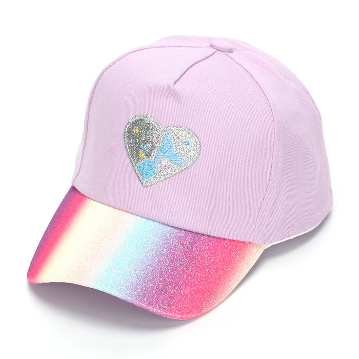 Wholesale Foreign Trade Children' s New Heart-Shaped Sequin Hat