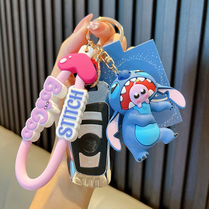 Wholesale Cartoon Doll PVC Keychain JDC-KC-YuZi004