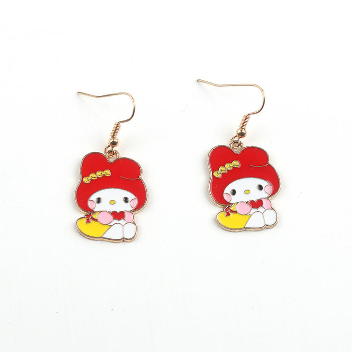 Wholesale Cartoon Alloy Earrings (F) JDC-ES-FuYu002