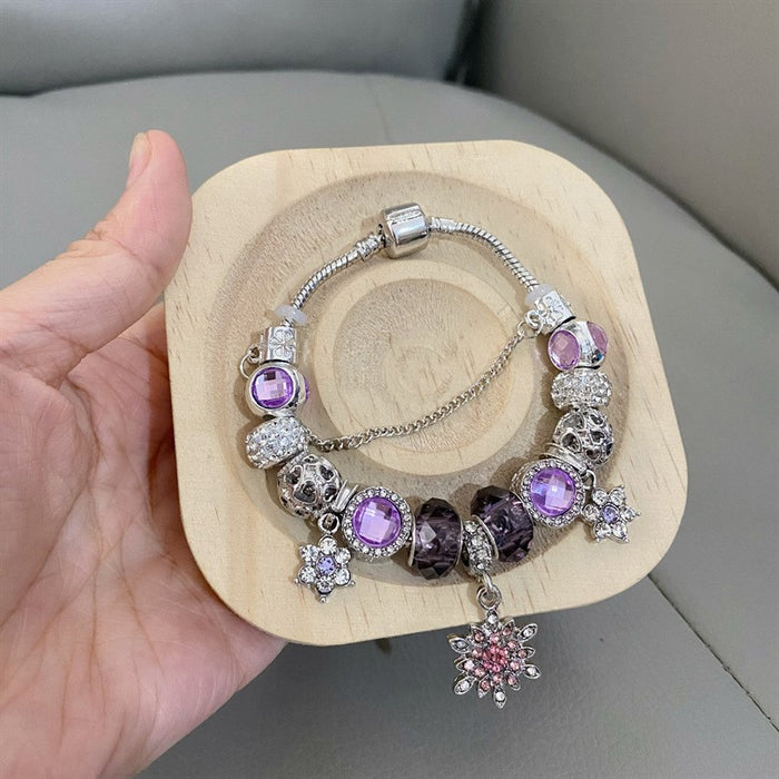 Wholesale Fairy Tale Ice Crystal Flower Bracelet