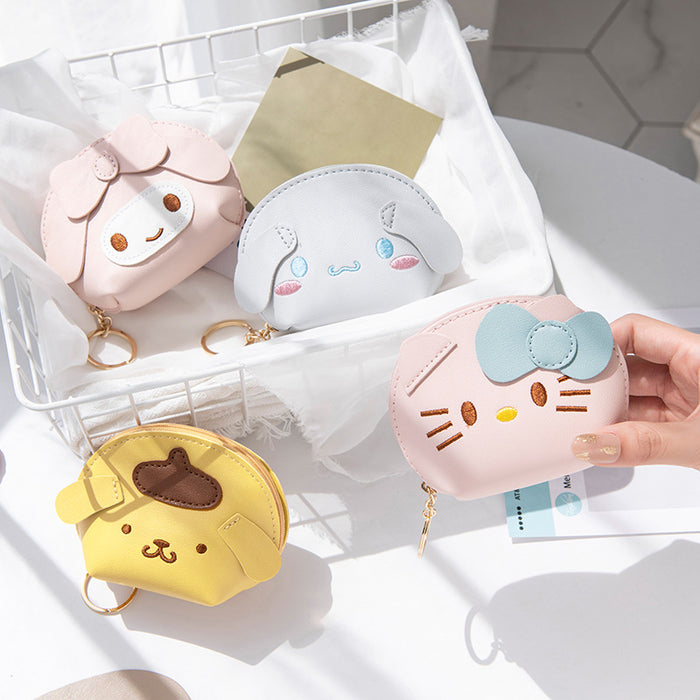 Wholesale PU Cute Zipper Coin Purse JDC-WT-YouTu007