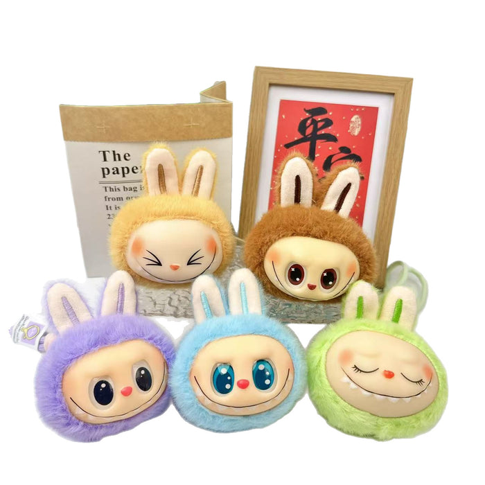 Wholesale Pendant Sitting Party Vinyl Plush Toy Doll Figurine cute cartoon