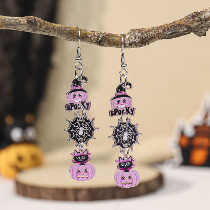 Wholesale  Civet Cat Ghost Earrings Acrylic Earrings
