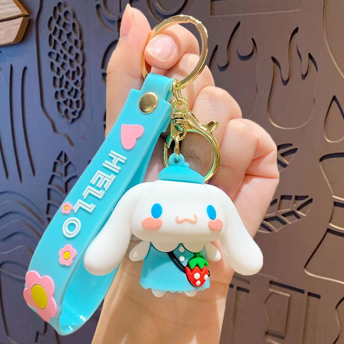 Wholesale PVC Cartoon Doll Keychain JDC-KC-ZhongC015