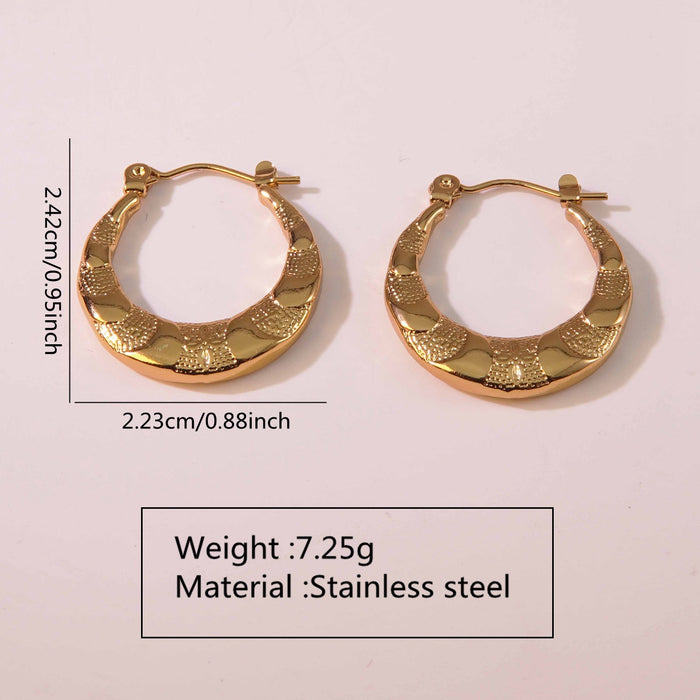 Wholesale Stainless Steel Geometric Earrings Earrings