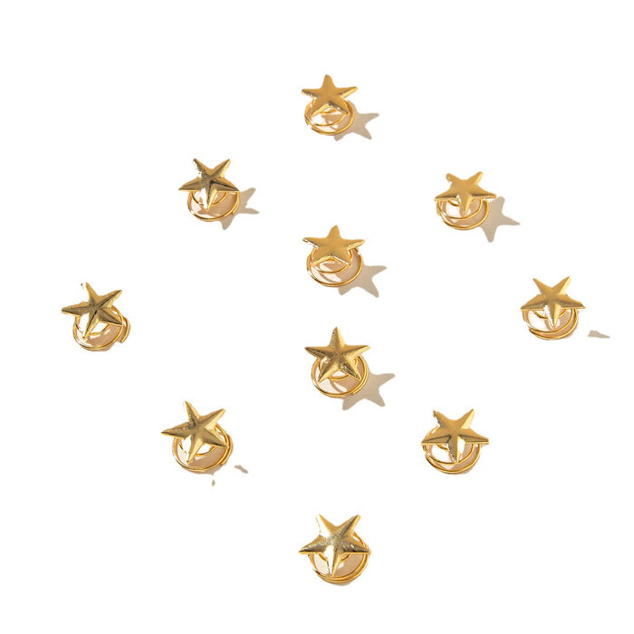 Wholesale Star Hairpin Simple Clip Hair Decoration Disc Hair Accessories