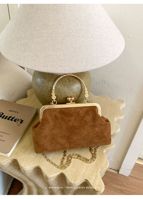 Wholesale Shell Chain Leopard Shoulder Handbag