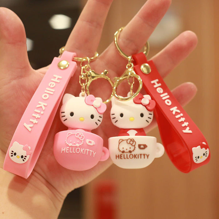 Wholesale Cartoon Doll Silicone Keychain JDC-KC-NiuTe004