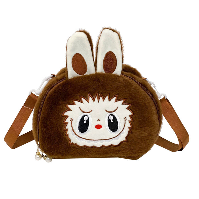 Wholesale Portable Doll Crossbody Bag Cartoon Backpack Doll Coin Plush Bag Children' s Backpack