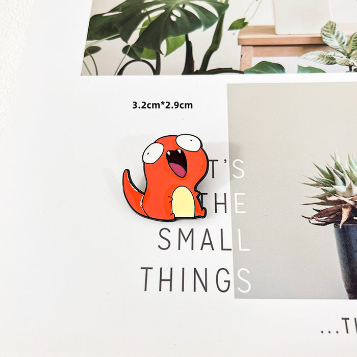 Wholesale Alloy brooch cute anime badge cartoon couple backpack decoration pin accessories