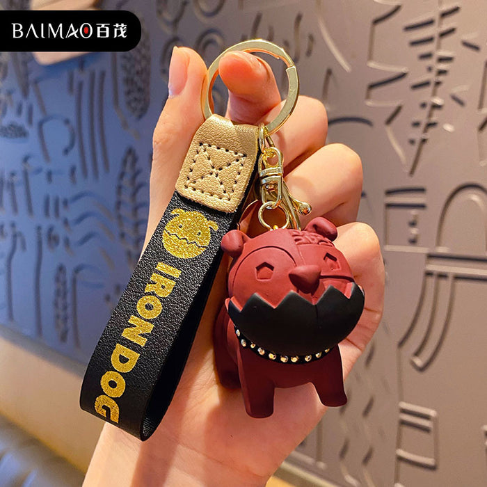 Wholesale Cartoon resin keychain, cute and creative keychain, car key, backpack pendant