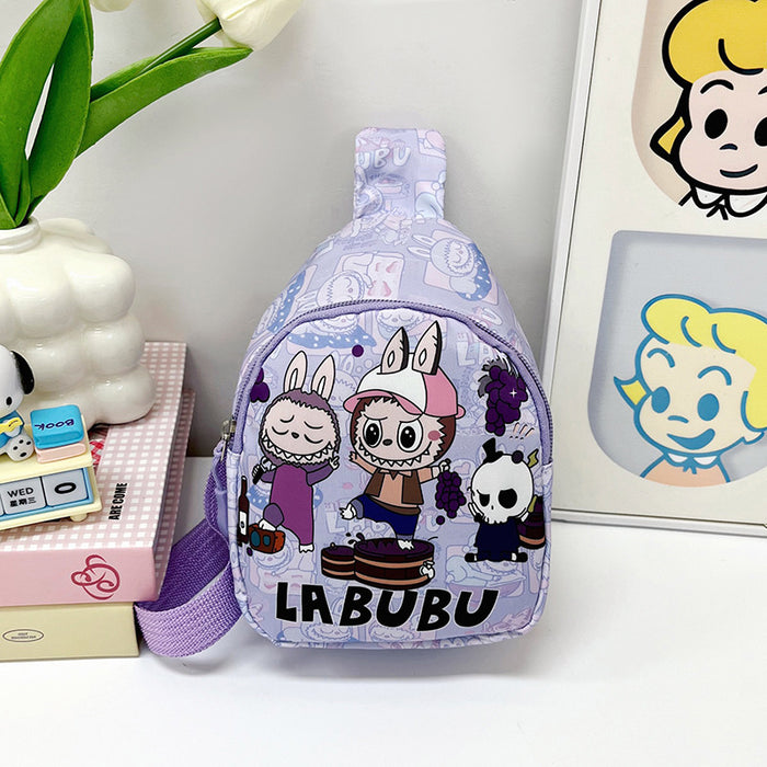 Wholesale Cartoon Chest Bag,  Fashionable and Cute Casual Coin Purse for Boys and Girls,  Shoulder Crossbody Bag,  Kidsren' s Backpack