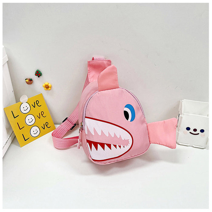 Wholesale Children's bag, personalized chest bag, baby's outdoor travel, stylish crossbody small bag