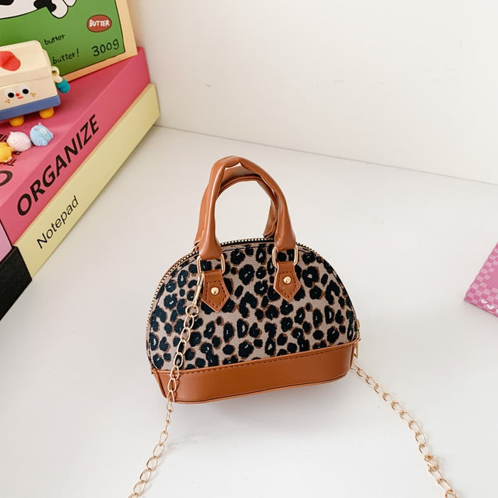Wholesale Leopard Print Fashion Kids'  Backpack