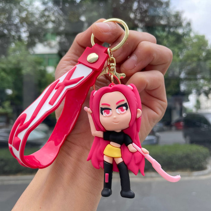 Wholesale K-POP Anime Backpack Charm Keychain