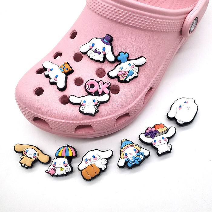 Wholesale 10PCS Cartoon PVC Hole Shoes Shoe Buckle JDC-SC-WanX001