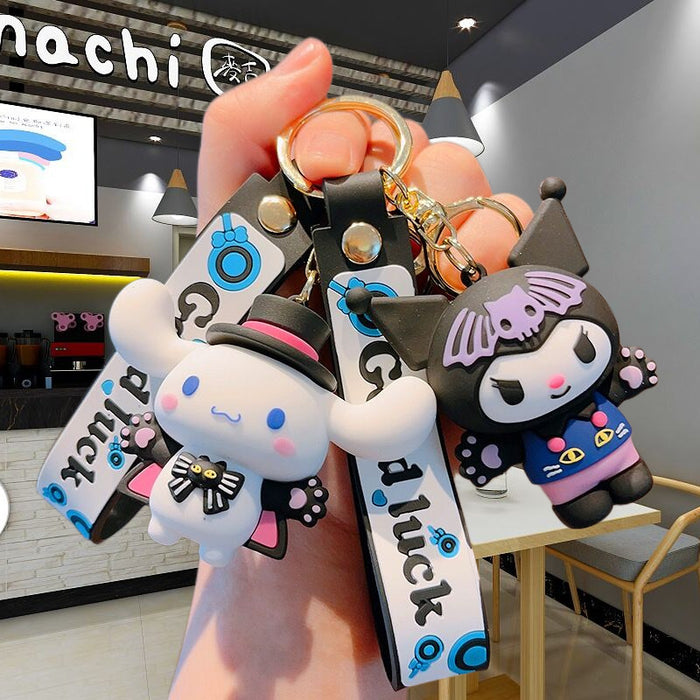 Wholesale PVC Cartoon Doll Keychain JDC-KC-Yid009