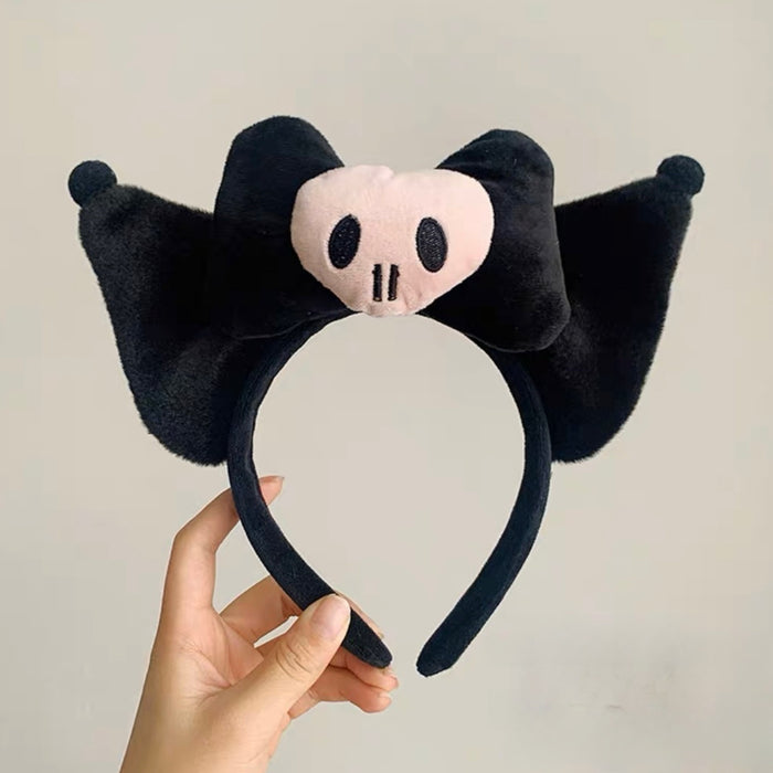 Wholesale Cute Bow Lace Plush Rabbit Ear Hair Band Women Wash Face Hair Band