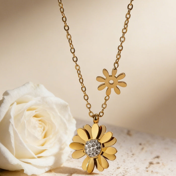 Wholesale 2pcs stainless steel small necklace