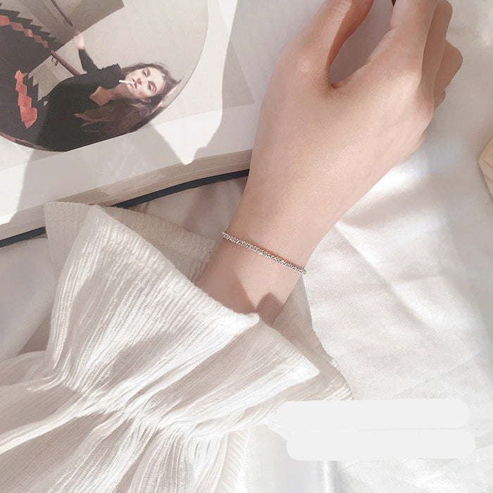 Wholesale  925 Sterling Silver Baby Stars Bracelet Female  Niche Design Personalized