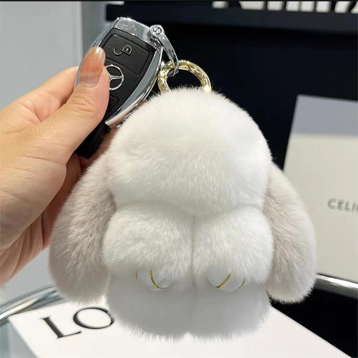 Wholesale  Fur Plush  Key Chain Pendant Plush Doll Bunny Bag Pendant Plush Doll