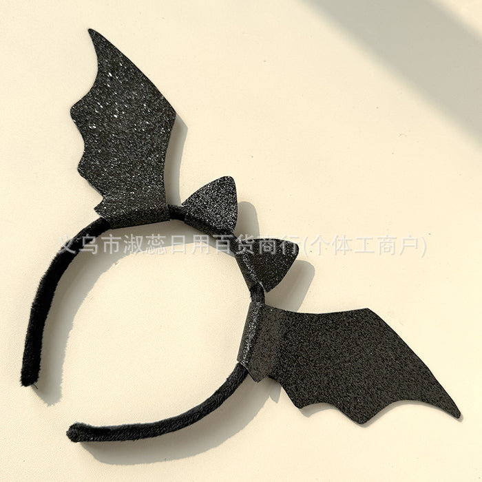 Wholesale Halloween Bat Hair Band Fashion Ghost Festival Role Playing Demon Bat Hair Band