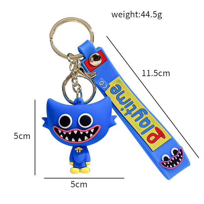 Wholesale Keychain Doll Silicone Pendant PVC Car Couple