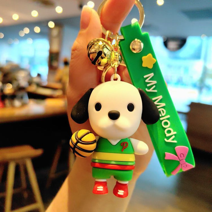 Wholesale PVC Cartoon Doll Keychain JDC-KC-Aile014