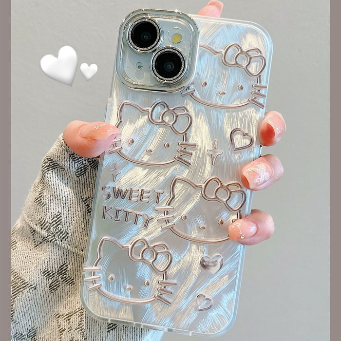 Wholesale PC Love Cat Phone Case JDC-PC-ShanS003